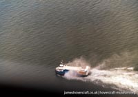 AP1-88 hovercraft promotional day by BHC -  (credit: The <a href='http://www.hovercraft-museum.org/' target='_blank'>Hovercraft Museum Trust</a>).